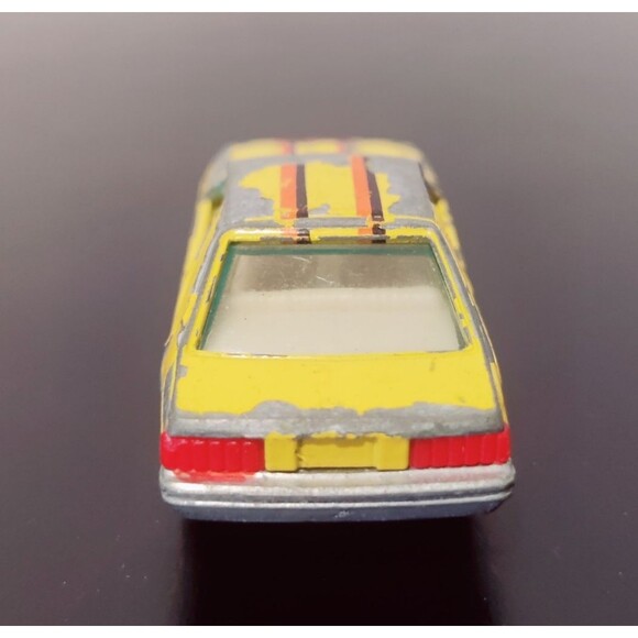 Yatming Ford Mustang Turbo Cobra Yellow No. 1067 Hong Kong Vintage Diecast Toy - Picture 7 of 16